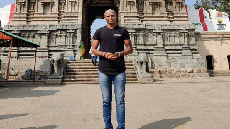 T Natarajan, Indian Pacer, Tonsures Head, Offers Hair to Deity After Historic Test Series Win in Australia