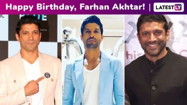 Farhan Akhtar Birthday Special: Relevant As Ever but Quintessentially Dapper, Dandy and Cool, a Look at His Perennially Rockstar Vibe!