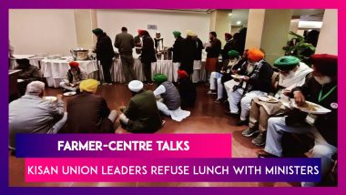 Farmer-Centre Talks Make No Headway, Farmers Refuse Lunch With Ministers, Eat Separately