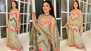 Yo or Hell No? Gauahar Khan in Gopi Vaid Kurta Set Worth Rs.28,999 for Post-Wedding Celebrations