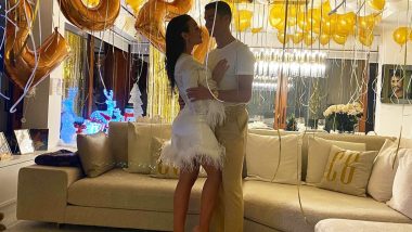 Georgina Rodriguez Shares Romantic Picture With Cristiano Ronaldo As Family Welcomes New Year 2021 (See Pics)