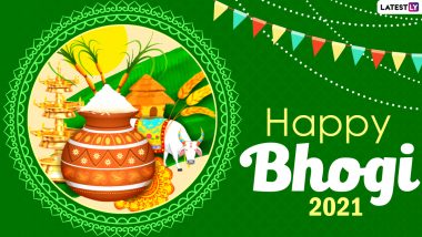 Bhogi Images & Pongal 2021 HD Wallpapers For Free Download Online: Wish Happy Bhogi With WhatsApp Messages, GIF Greetings and Stickers