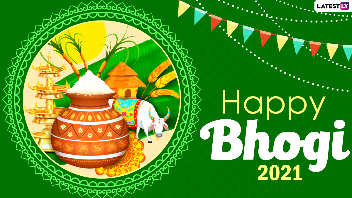 Bhogi Images & Pongal 2021 HD Wallpapers For Free Download Online: Wish  Happy Bhogi With WhatsApp Messages, GIF Greetings and Stickers | 🙏🏻  LatestLY