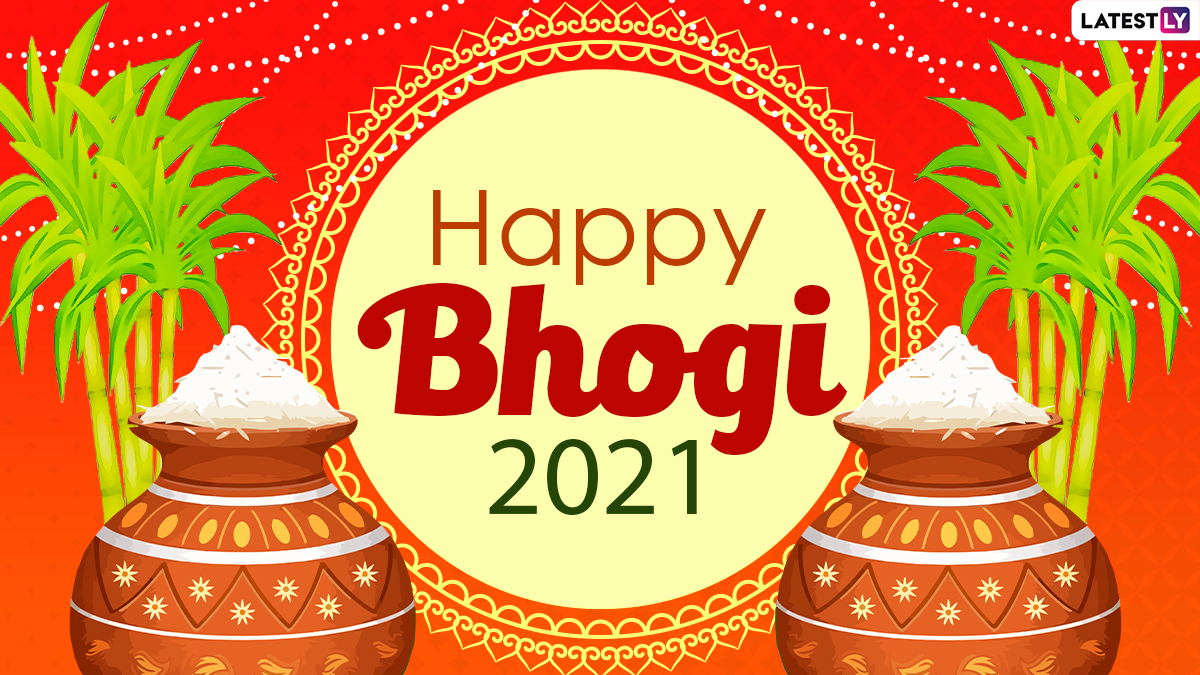Happy Bhogi 2021 Greetings & HD Images: WhatsApp Stickers ...