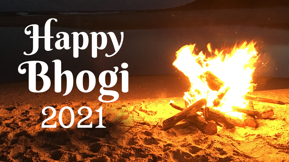 Happy Bhogi 2021 Wishes and Messages: WhatsApp Stickers, Bhogi ...