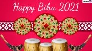 Magh Bihu 2021 Wishes in Assamese: WhatsApp Stickers, Bhogali Bihu HD Images, Facebook Photos, Telegram Messages and GIFs to Share Happy Bihu Greetings