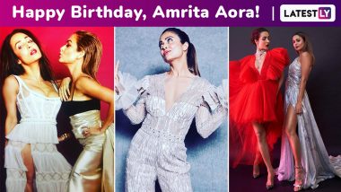 Amrita Arora Birthday Special: A Look at Her Fine Flamboyant Fashion Arsenal!