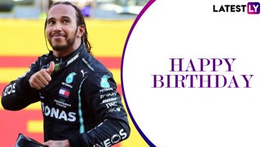 Lewis Hamilton Birthday Special: A Look at Achievements of the Seven-Time Formula One World Champion as He Turns 36