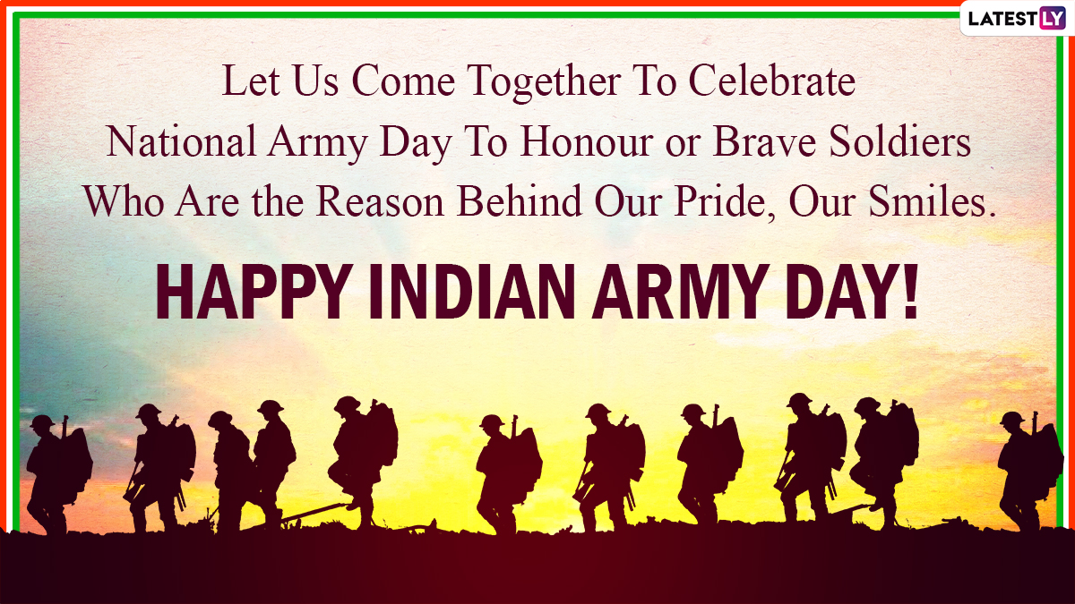 Army Day 2021 Wishes and HD Images: WhatsApp Stickers, HD Images ...