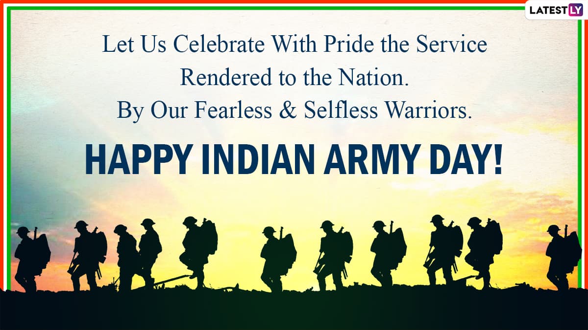 Army Day 2021 Wishes and HD Images: WhatsApp Stickers, HD Images ...