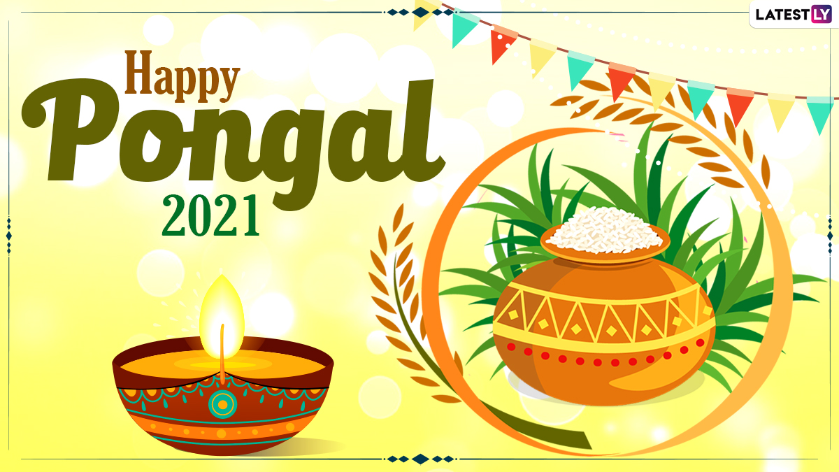 Happy Pongal 2021 Wishes And Wallpapers Whatsapp Stickers Facebook