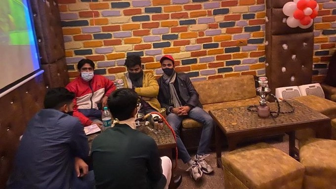 Hookah Bars Running Illegally in Busted in Delhi's North Rohini and Prashant Vihar, 65 Held