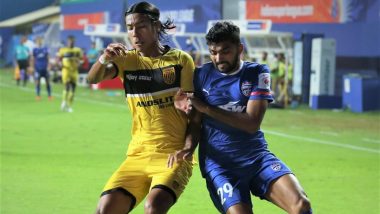 Hyderabad FC 2-2 Bengaluru FC, ISL 2020-21 Match Result: Hyderabad Score Two Late Goals to Hold Bengaluru