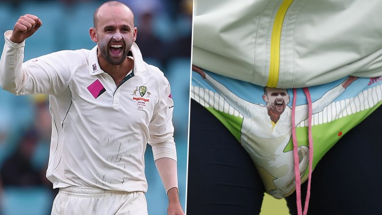 Netizens React as ICC Body Shares Picture of Nathan Lyon-Print Underwear
