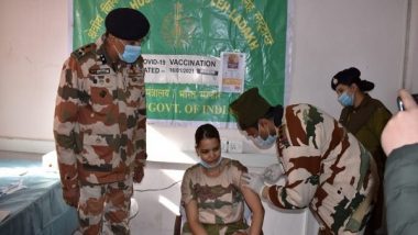 COVID-19 Vaccination Drive: 20 Healthcare Personnel of ITBP Get COVID-19 Vaccine in Ladakh