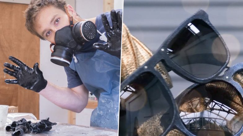 So Cool! Jack Spencer Creates Sunglasses Out of Old Jeans and You’d Want a Pair of It Right Now! (Watch Video)
