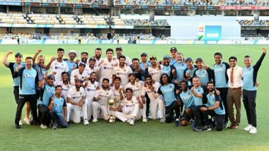 India vs Australia 4th Test Stat Highlights Day 5: Ajinkya Rahane Leads India to Second Test Series Win on Australian Soil