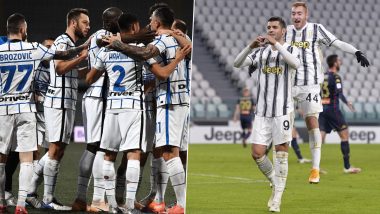 How To Watch Inter Milan vs Juventus, Serie A 2020–21 Live Streaming Online in India? Get Free Live Telecast of INT vs JUV Football Game Score Updates on TV