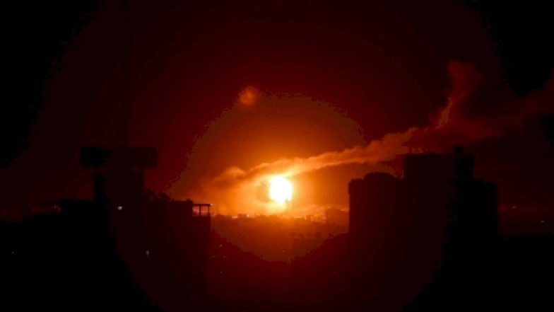 Israeli Fighter Jets Target Hamas Sites in Gaza Strip