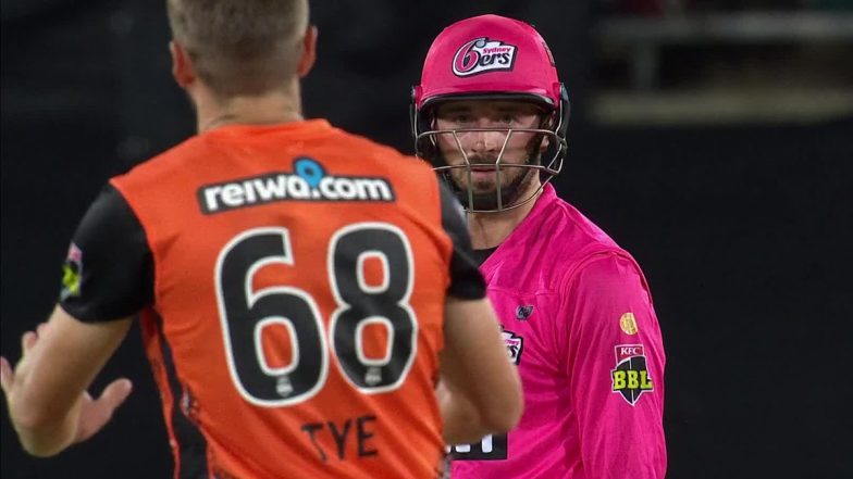 James Vince Denied Century by Andrew Tye ‘Wide Ball’ in Sydney Sixers vs Perth Scorchers BBL 2020–21 Qualifier; Netizens Lash Out at Australian for ‘Unsporting Behaviour’