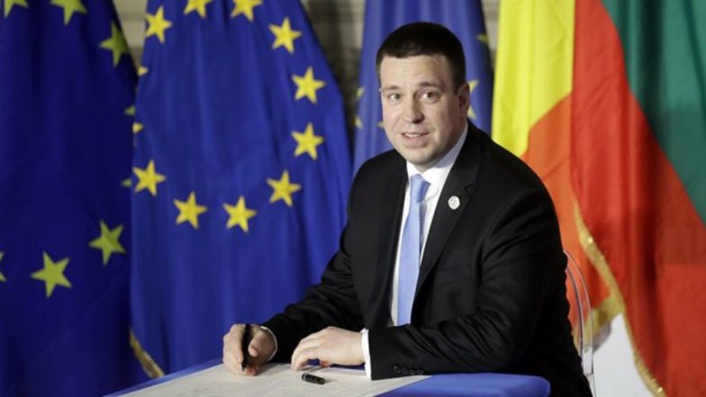 Juri Ratas, Estonia Prime Minister, Resigns Over Corruption Scandal in His Party