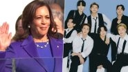 'Kamala Harris is Part of BTS Army,' Say K-Pop Fans After US Vice-President Rocks Purple Outfit and Follows BTS on Twitter on Inauguration Day (Check Tweets)
