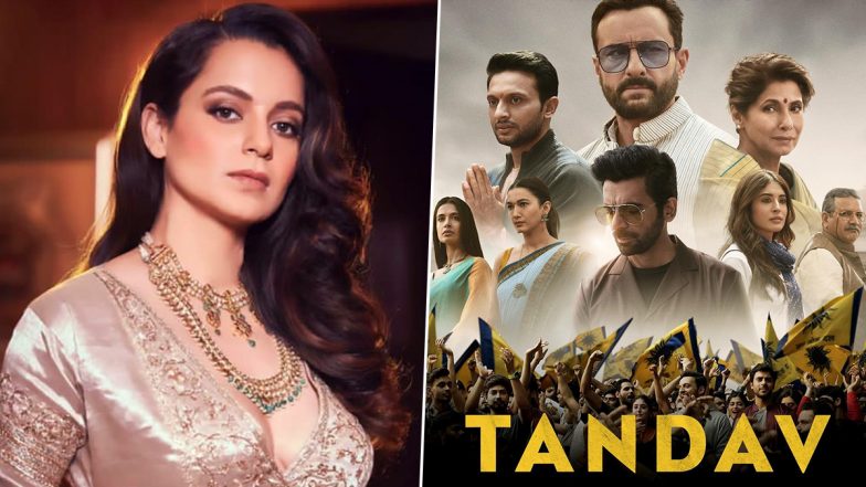 Tandav: Kangana Ranaut Slams Ali Abbas Zafar, Saif Ali Khan’s Show Via a Harsh Tweet, Calls it ‘Creatively Poor, Hindu Phobic, Atrocious’