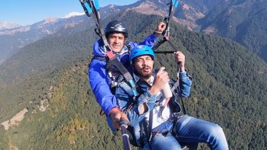 'Land Kara De Bhai' Takes Off Without Landing! Vipin Sahu Paragliding Guy Who Went Viral Last Year Has Overcome His Fear and How! (Watch Video)