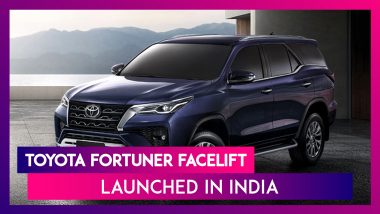 Toyota Fortuner Facelift Launched in India; Check Prices, Features, Variants & Specifications