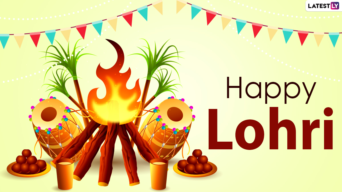 Happy Lohri 2021 Greetings: WhatsApp Stickers, Status, HD Photo Messages,  Quotes, Wallpapers and SMS To Wish Family and Friends | 🙏🏻 LatestLY