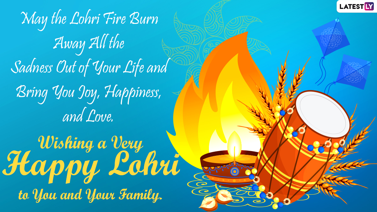 Lohri 2021 Wishes And HD Images: WhatsApp Stickers, Facebook Greetings ...