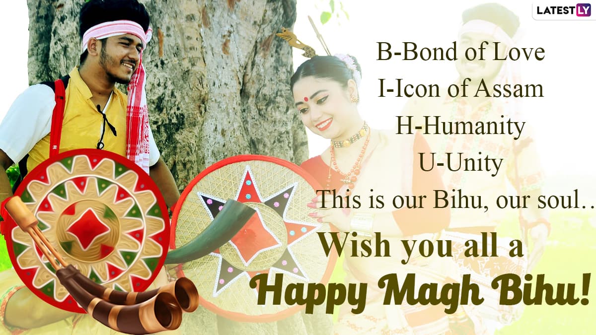 Magh Bihu 2021 Greetings And Hd Images Whatsapp Stickers Telegram Messages S Facebook 