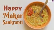 Khichdi Sankranti 2021 HD Images & Greetings: Share Uttarayan Wishes & Quotes with Khichdi Pics While You Try This Easy Recipe of the Auspicious Food on Makar Sankranti (Watch Video)