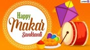 Happy Makar Sankranti 2021 Greetings: WhatsApp Messages, HD Images, Photo Status, GIFs, SMS, Quotes and Wallpapers to Wish Family & Friends
