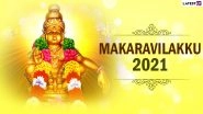 Makaravilakku Photos & Makara Jyothi 2021 Live Stream Video Clips From Sabarimala Temple in Kerala Take over Twitter as Devotees Offer Prayers at Lord Aiyappa Temple