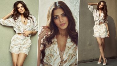 Malavika Mohanan Shows Us How To Elevate Everyday Style With White Paisley!