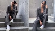 Malavika Mohanan&rsquo;s Pantsuit Moment With Sneakers Is a Helluva Chic!