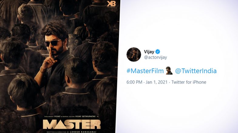 Vijay's Master twitter Emoji Makes Fans Go Crazy
