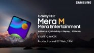 Samsung Galaxy M02 to Be Launched on February 2, 2021; Listed on Amazon India