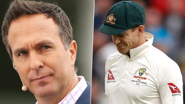 Stuart Broad, Michael Vaughan Slam Tim Paine’s Poor Sledging Tactics in India vs Australia 3rd Test 2021 (View Tweets)