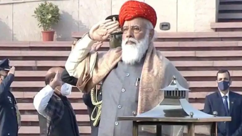 Republic Day 2021: PM Narendra Modi Sports Special Jamnagar Paghdi on 72nd R-Day