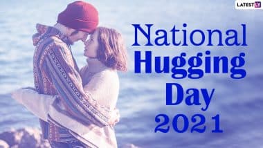 National Hugging Day 2021 Quotes, Greetings & HD Images: Send WhatsApp Stickers, Warm Hug Pics, Wishes & Messages to Your Loved Ones