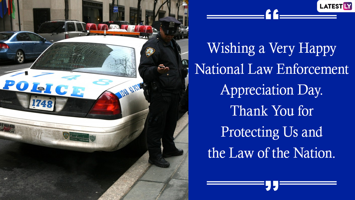 National Law Enforcement Appreciation Day 2021 Quotes and HD Images