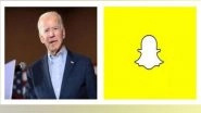 New Snapchat Filter Introduced for Joe Biden's Lockdown-Induced Inauguration Day