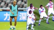 Neymar Jr&rsquo;s Celebration Dedicated to a Young Fan During His Santos Days Goes Viral (Watch Video)