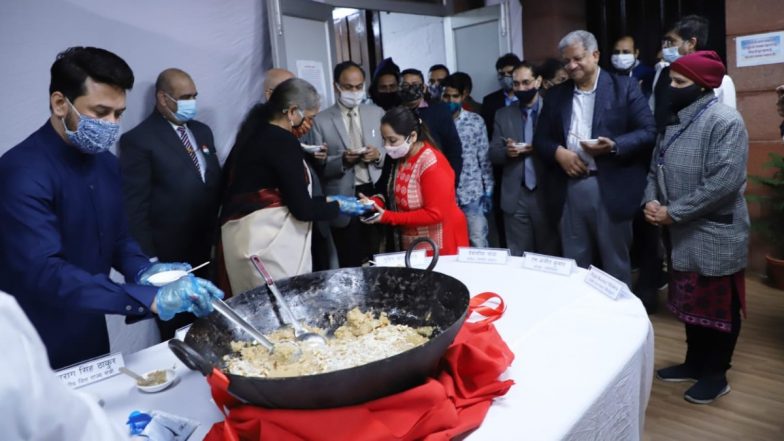 Halwa Ceremony Kickstarts Union Budget 2021 Process, FM Nirmala Sitharaman Launches &lsquo;Union Budget Mobile App&rsquo; To Provide Quick Access To Budget Details