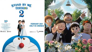 Nobita Marries Shizuka and Twitterati's Shedding Tears! Poster of 'Stand by Me Doraemon 2' Movie Makes People Emotional as Lead Characters Finally Settle on a Happily Ever After