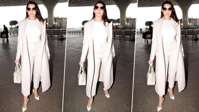 Nora Fatehi Has That How To Wear Monotone 101 Kinda Mood!