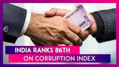 India’s Rank Slips To 86th In Transparency International’s Corruption Perception Index 2020