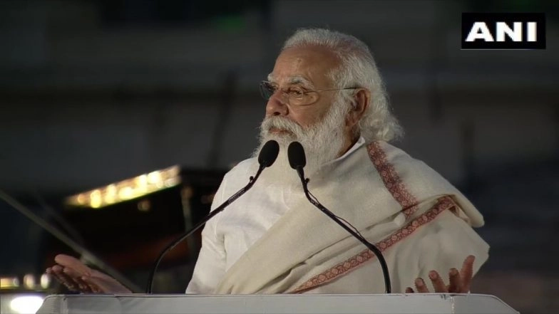PM Narendra Modi To Conclude ‘Poribortan Yatra’ in Poll-Bound West Bengal By Addressing Rally in Kolkata